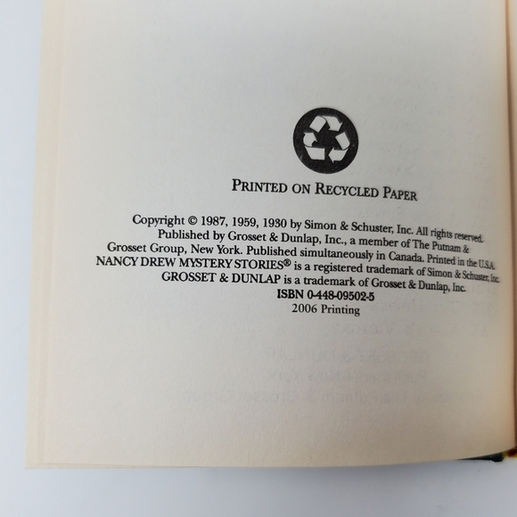 Lot of 5 Nancy Drew Books #2, 7, 8, 9, 17 - Picture 7 of 8